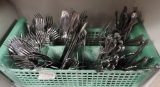 60+ Pieces Flatware In Divided Tray