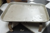 Vintage Aluminum Car-Hop Tray That Attaches To Car Window