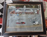 Framed Color Photograph Of Shell's BBQ Business, 2015