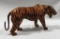 Leather Hand-Painted Tiger Figure