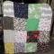 Vintage Hand-Made Tied Quilt