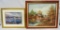 Lot Of 2 Framed Pieces Of Art