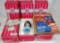 6 Marie Osmond Dolls In Boxes & 1 Barbie For President In Box