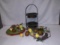 Beaded Fruit, Two-Tiered Fruit Stand & Cloth Placemats