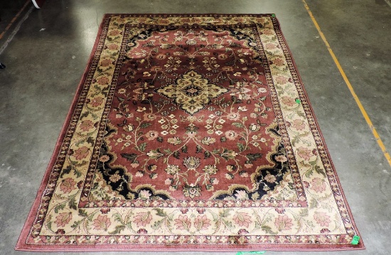 Machine Made Oriental Style Area Rug