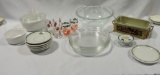 Tray Lot Kitchen Glassware & China