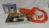 Paint Supplies, New In Box Treadmill Oil & 2 Extension Cords