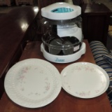 NuWave Oven & 2 Large Oval Ceramic Platters