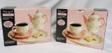 2 Pfaltzgraff Anniversary Tea Sets In Boxes