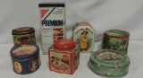 Collection Of New & Vintage Advertising Tins
