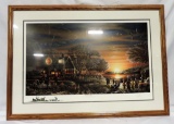Terry Redlin Signed Limited Edition Color Print Entitled 