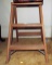 Vintage Sears and Roebuck wooden step ladder