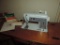 Vintage Singer Model 600 Sewing Machine in Cabinet