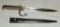 German Short Bayonet With Scabbard
