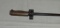 French Lebel Cruciform Needle Spike Bayonet