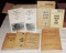 Tray Lot Army Manuals