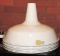 Lot of Porcelain Gas Station Lamp Covers in White