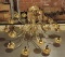 Large Brass Chandelier