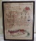 1930's Framed Sampler