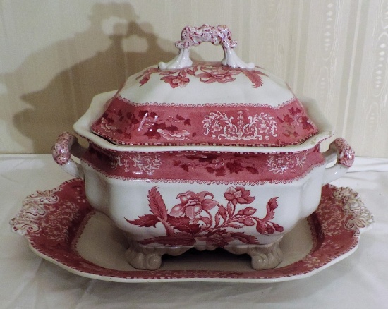 Spode Camilla Soup Tureen with Under Plate
