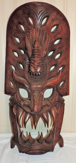 Hand-carved African Mask