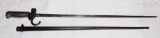 French Lebel Bayonet with Scabbard