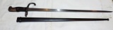 French Gras Bayonet with Scabbard