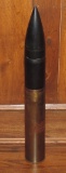 75mm Empty Brass Shell With Projectile