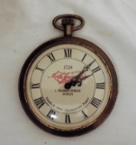 Oversized Advertising Pocket Watch