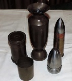 Trench Art & projectile Lot