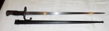 French Gras Bayonet With Scabbard