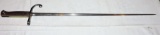 French Lebel Style Spike Bayonet