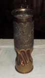 1944 Trench Art Shell Vase