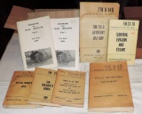 Tray Lot Army Manuals