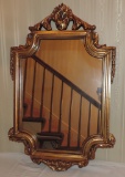 Mirror in gold composite frame