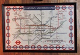 London Underground map In Frame