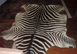 African Zebra Rug