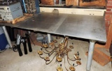 Industrial Aluminum Work Table