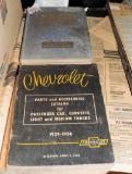 1929-1956 Chevrolet Parts and Accessories Catalogue