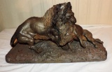 Antique Lion Sculpture