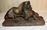 Antique Lion Sculpture