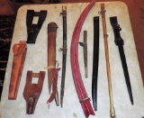 Lot of Sword and Bayonet Sheaths