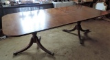 Antique Dining Room Pedestal Table