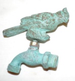 Vintage Brass/Cast Iron Outdoor Faucet