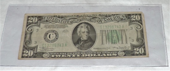 1934 $20 Federal Note