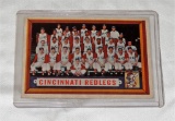 1955 Cincinnati Red Legs Card