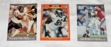 (3) Vintage Football Cards