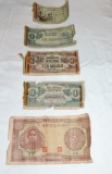 Collection of (5) World Notes