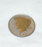 1922 Gold Coated Peace Dollar