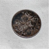 1927 Silver 10 Lire Italian Coin